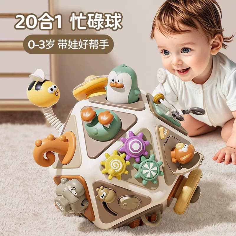 Mainan Bayi 0-3 Tahun, Mainan Edukasi Dini Anak 6 Bulan+, Hadiah