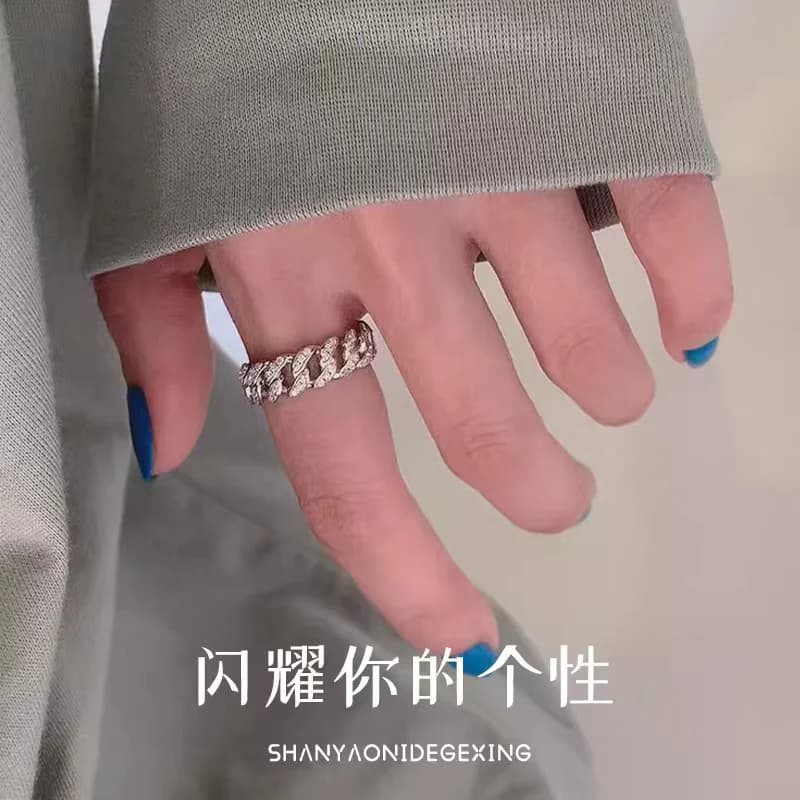 Cincin Wanita Jolly Molly Desain Original Perak 925 Tidak Luntur, Cincin Couple